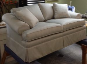 Re-Upholstered Sofa